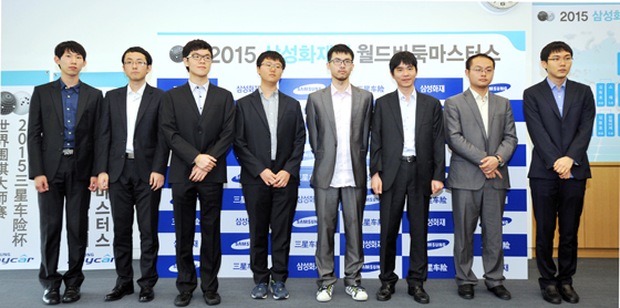 한국 4, 중국 4, 삼성화재배 8강 진출